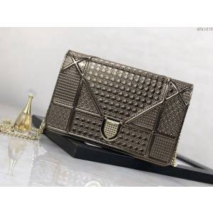 Dior女包 迪奧Diorama Woc盾牌鏈條包 Dior肩背斜挎包  dfk1635