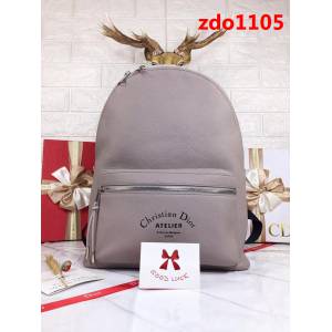 DIOR迪奧 頂級原單 專櫃2018款 小牛皮雙肩包  zdo1105