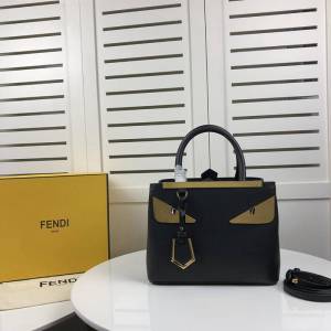 FENDI芬迪 PETITE 2JOURS精美小牛皮托特包 雙提手包  fd1380