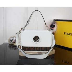 FENDI芬迪 最新系列 Kan I款0999 牛皮 秋冬最新五金扣 FENDI F LOGO  fd1479