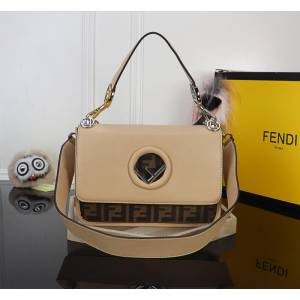 FENDI芬迪 最新系列 Kan I款0999 牛皮 秋冬最新五金扣 FENDI F LOGO  fd1481