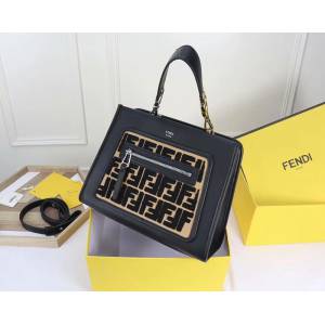 FENDI芬迪 新款 FENDI RUNAWAY 大容量 手提 單肩時尚百搭女包  fd1651