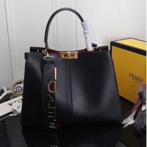 FENDI芬迪 爆款來襲 全新Peekaboo X-Lite系列手袋 可手提肩背 3307  fd1887