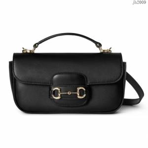 Gucci專櫃古馳最新款Horsebit 1955系列小號手提包 jh2009型號：815206