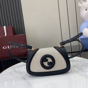 Gucci專櫃古馳最新款Blondie系列迷你肩背包斜挎女包 jh2148型號：815700