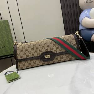 Gucci專櫃古馳最新款Luce系列中號肩背包 jh2259型號：786022