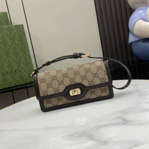 Gucci專櫃古馳最新款Luce系列迷你肩背包 jh2263型號：790038