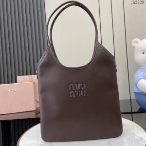 miumiu專櫃繆繆最新款女士IVY牛皮托特單肩包 jh2329型號：500231
