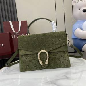 Gucci專櫃古馳經典Dionysus系列小號手提包女士肩背包 jh2351型號：813399