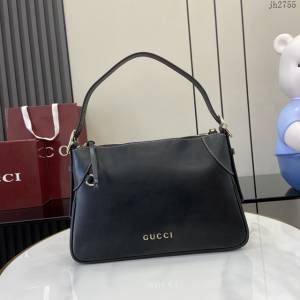 Gucci專櫃古馳最新款購物袋GG圖案條紋織大號肩背包 jh2755型號：815216