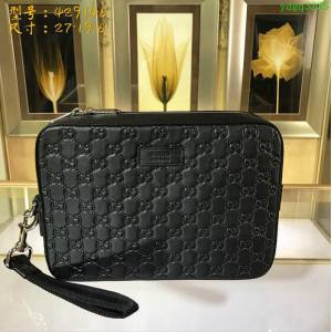 GUCCI古馳 手包 專櫃品質 429146 進口牛皮 原廠五金 百搭款手拿包  ydgq3235