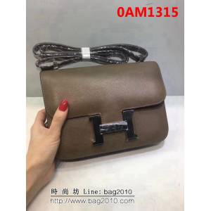 愛馬仕Hermes 手掌紋牛皮空姐包 單肩斜挎包 0AM1315