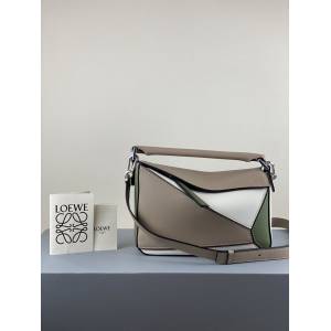LOEWE包包 羅意威puzzle小號拼接手提斜挎包 10172  tcl1026