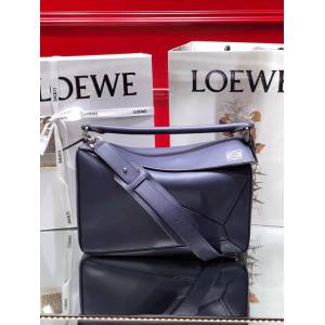 LOEWE經典爆款包包 羅意威中號Puzzle幾何拼接手提斜挎包 10171  tcl1150