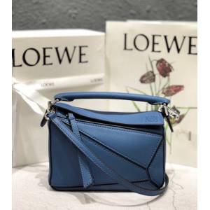 LOEWE爆款包包 羅意威迷你mini puzzle幾何拼接手提斜挎包 10173  tcl1178
