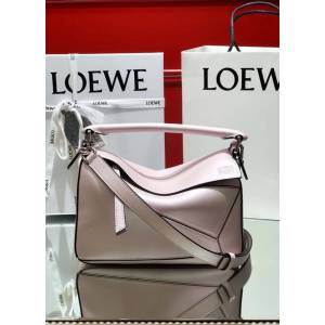 LOEWE經典爆款包包 羅意威小號Puzzle拼接手提斜挎包 10172  tcl1200