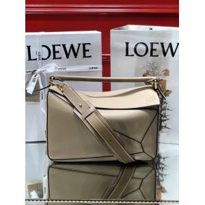 LOEWE包包 羅意威中號PUZZLE拼接手提斜挎包 10171  tcl1210