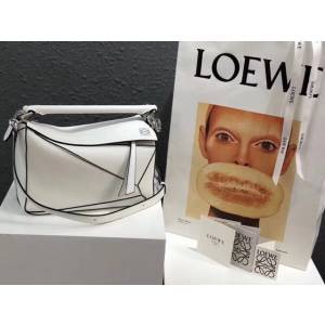 LOEWE經典爆款包包 羅意威小號Puzzle拼接手提斜挎包 10172  tcl1340