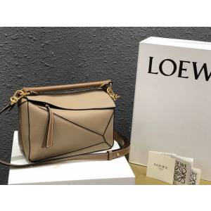 LOEWE包包 羅意威小號Puzzle拼接手提斜挎包 10172  tcl1384