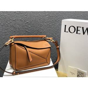 LOEWE包包 羅意威小號Puzzle拼接手提斜挎包 10172  tcl1388