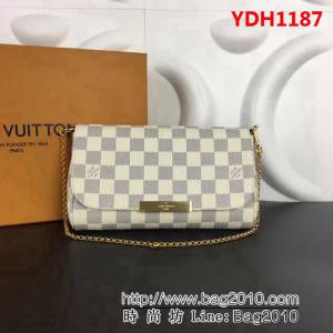 路易威登LV頂級原單N41277 經典款Favorite鏈條小跨包 YDH1187