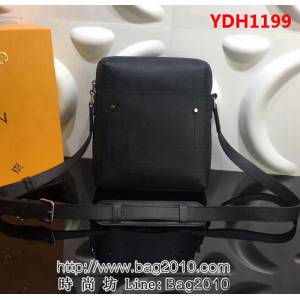 路易威登LV頂級原單M30505黑色原版複刻 Grigori Pochette郵差包 YDH1199