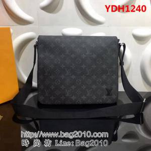 路易威登LV頂級原單 M44001 District中號大容量手提包 Louis V Paris徽章 YDH1240