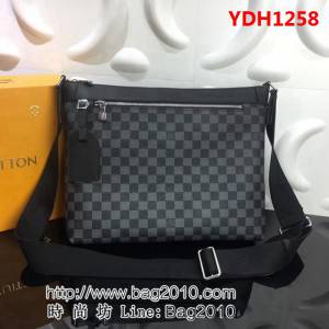 路易威登LV頂級原單 N40004 Mick中號單肩斜跨包 onogram Macassar帆布 YDH1258