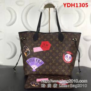 路易威登LV頂級原單2018最新徽章M42844旅行袋系列 YDH1305