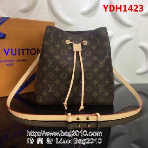 路易威登LV頂級原單M44020 老花 Noé系列水桶包 YDH1423