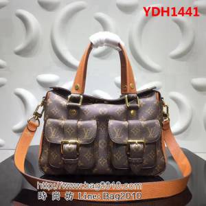 路易威登LV頂級原單 2018新款 WOODSTOCK手提袋 M43482 YDH1441