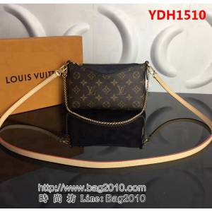 路易威登LV頂級原單 M41638黑色 PALLAS CLUTH 多功能包袋 YDH1510