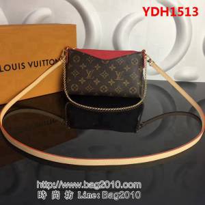 路易威登LV頂級原單 M41638紅色 PALLAS CLUTH 多功能包袋 YDH1513