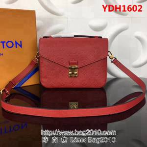 路易威登LV頂級原單Pochette Metis手袋 M41487紅色斜挎包 YDH1602
