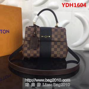路易威登LV頂級原單N41073黑色Bond Street BB手提斜跨包 YDH1604