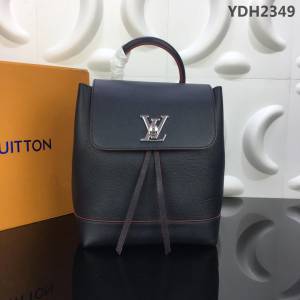 路易威登LV 頂級原單 Lockme系列背包 可作為手袋單挎於一肩 亦可背於雙肩 M43879  YDH2349