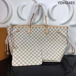 路易威登LV 頂級原單 N41604 極具傳奇色彩 Neverfull手袋 配可脫卸拉鏈手包 手提肩背  YDH2485