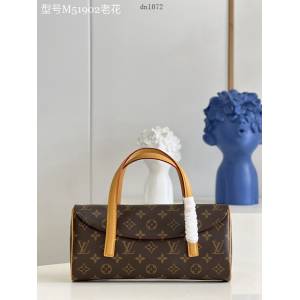 LV專櫃2023新款中古法棍手袋 M51902老花 路易威登老花手提女包 dn1072