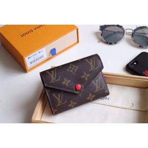 lv錢包 M41938 Victorine錢夾 lv翻蓋女款短錢包  lvqb1212