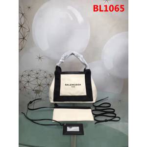 BALENCIAG巴黎世家 17春夏新款 NAVY CABAS 子母購物袋 進口耐磨棉質帆布  BL1065