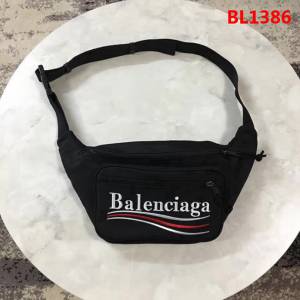 BALENCIAG巴黎世家 帆布胸包 腰包 簡約兩用包   BL1386