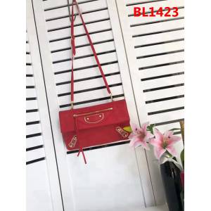 BALENCIAG巴黎世家 義大利進口山羊皮手抓包 原單品質 手包 可斜挎  BL1423