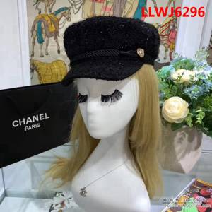 CHANEL香奈兒 2018秋冬小香風火爆經典款 時尚八角帽 百搭英倫軍帽 LLWJ6296