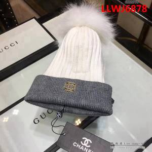 CHANEL香奈兒 火爆經典款 秋冬新品 百搭羊毛針織帽 6881976 LLWJ6878