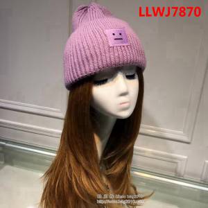 Acne 經典跑量款 笑臉毛線帽 男女同款 LLWJ7870