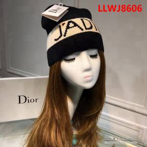 DIOR迪奧 原單高品質 專櫃新款休閒百搭毛線帽 男女同款 LLWJ8606