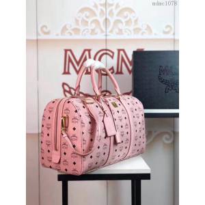 MCM女包 原單 6022 Traveler Visetos週末旅行包 MCM女手提包 MCM肩背旅行袋  mdmc1078