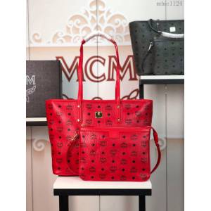 MCM女包 原單 6268 MCM新Anya母子購物袋 MCM女手拎包 單肩包  mdmc1124