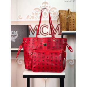 MCM女包 原單 6018 MCMLIZ VLSETOS系列 雙面可用 MCM女購物袋 MCM女手提包 單肩包  mdmc1255