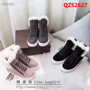 UGG 2018最受歡迎 內增高墊腳 鞋口羊毛外翻 羊毛靴 QZS2627